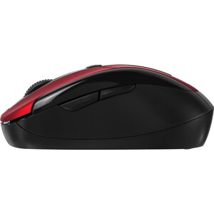 Мышь Canyon цвет - черный/красный, беспроводная 2.4 Гц, регулируемый DPI 800/1000/1600, 6 кнопок, прорезиненное по (CNR-MSOW06R)