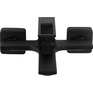 Смеситель для ванны BelBagno Luce черный матовый (LUC-VAS-NERO)