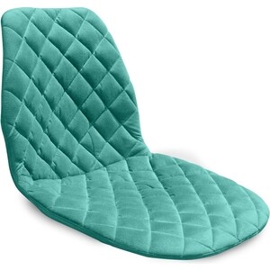 Стул Sheffilton SHT-ST29-C12/S98 пастельно-голубой голубая лагуна/хром лак