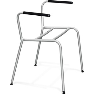 Стул Sheffilton SHT-ST29-C12/S98 пастельно-голубой голубая лагуна/хром лак