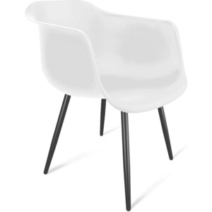 Стул Sheffilton Стул SHT-ST31/S95-1 белый/черный муар