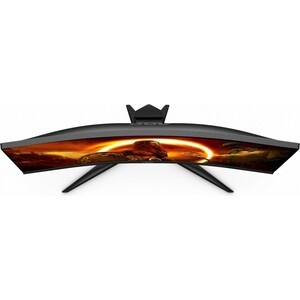 монитор AOC 27" C27G2ZE Curved 1920x1080 240Гц VA WLED 16:9 0,5ms 2*HDMI DP 3000:1 80M:1 178/178 300cd Tilt Black/Red (C27G2ZE/BK)