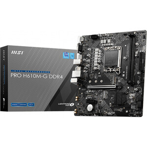 Материнская плата MSI PRO H610M-G DDR4