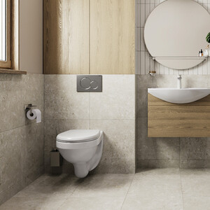 Комплект унитаза Santeri Альфа Комфорт с инсталляцией и сиденьем микролифт (1.3816.4.S00.00B.0)