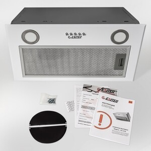 Вытяжка встраиваемая EXITEQ EX-1176 white