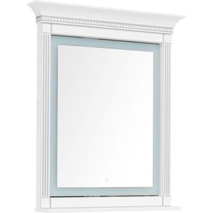 Зеркало Aquanet Селена 90 белое/серебро (201646)