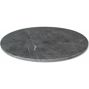 Стол Sheffilton SHT-TU14/90 МДФ белый муар/золото/мрамор премиум темн.