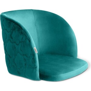 Стул Sheffilton SHT-ST33-1/S64 альпийский бирюзовый/черный муар