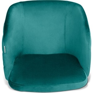 Стул Sheffilton SHT-ST33-1/S64 альпийский бирюзовый/черный муар