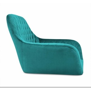 Стул Sheffilton SHT-ST38/S95-1 альпийский бирюзовый/черный муар/золото