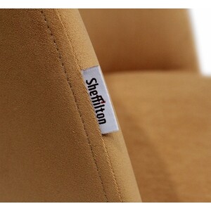 Стул барный Sheffilton барный SHT-ST35/S80 горчичный/темный орех/черный