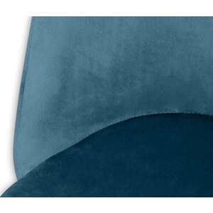 Стул барный Sheffilton барный SHT-ST35/S80 тихий океан/темный орех/черный