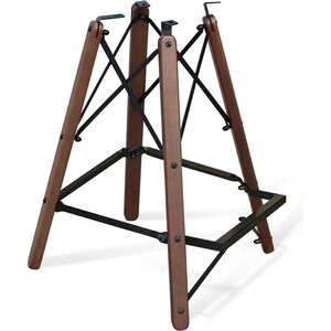 Стул полубарный Sheffilton полубарный SHT-ST36/S80-1 ночное затмение/темный орех/черный