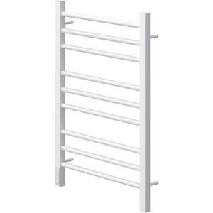 Полотенцесушитель электрический Point П9 500x800 диммер слева, белый (PN70758W)