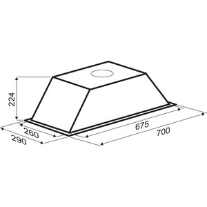 Вытяжка встраиваемая Zigmund & Shtain K 012.7 S