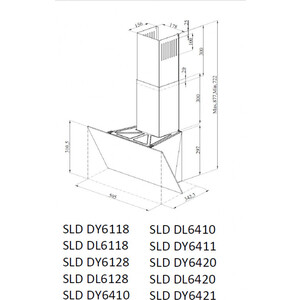 Вытяжка Schaub Lorenz SLD DL6128
