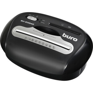 Шредер Buro Office BU-S1204D (секр. P-4) фрагменты 12 лист. 21 лтр. пл.карты CD
