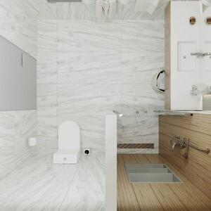 Душевая дверь Triton Дабл 90x185 хром, прозрачная (Щ0000036861)