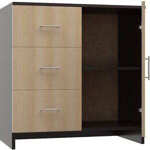 Комод МДК КМ1Д венге/дуб млечный