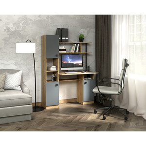 Стол Бител СК 7 дуб золотой крафт/серый графит (BTL10000493)