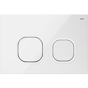 Кнопка смыва IDDIS Uniglass белый (UNG01GWi77)