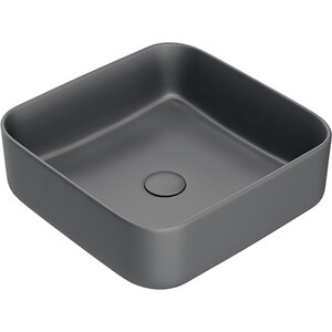 Раковина-чаша IDDIS Bridge 39х39 серый матовый (BRIGM04i27)