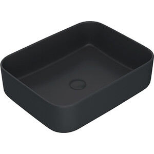 Раковина-чаша IDDIS Bridge 50х39 черный матовый (BRIBM05i27)
