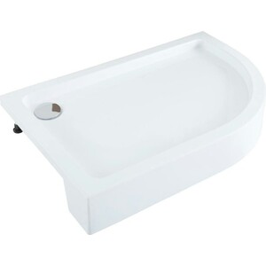 Душевой поддон Aquanet GL180 120х80 левый, с ножками и сифоном (265566)