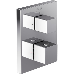 Душевая система Jacob Delafon Modulo встраиваемая, с термостатом, хром (E30757-CP)