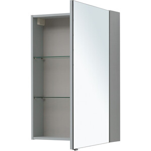 Зеркальный шкаф Aquanet Алвита 60 серый (277540)