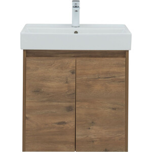 Тумба под раковину Aquanet Nova Lite 60 две дверки, дуб рустикальный (298849)