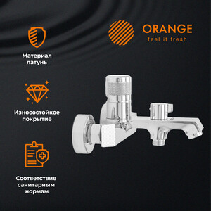 Смеситель для ванны Orange Sole хром (M03-100cr)