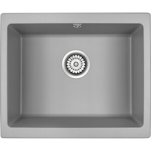 Кухонная мойка Paulmark Gera серый металлик (PM205546-GRM)