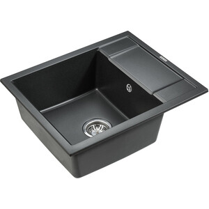 Кухонная мойка Paulmark Optimum черный (PM216050-BL)