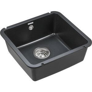 Кухонная мойка Paulmark Unter черный (PM204543-BL)