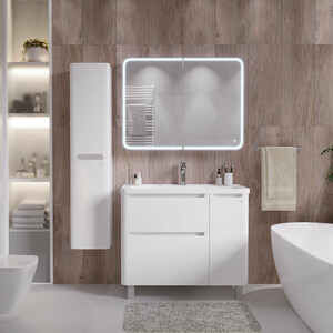 Зеркальный шкаф Grossman Адель LED 90х80 сенсорный выключатель (209004)