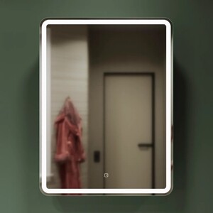 Зеркальный шкаф Sancos Diva 60х80 с подсветкой, сенсор (DI600)