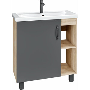 Мебель для ванной Grossman Флай 70х46 Фостер 70, серый/дуб сонома