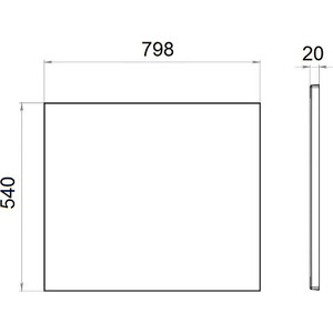 Боковая панель Triton Прага 80 (Щ0000050933)