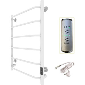 Полотенцесушитель электрический ZOX Трапеция ЛЦ 80х50 белый (4630099748185)