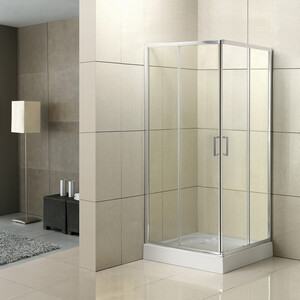 Душевой уголок BelBagno Uno 95х95 прозрачный, хром (UNO-195-A-2-95-C-Cr)