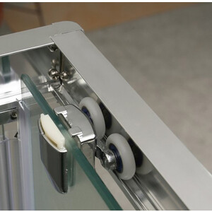 Душевой уголок BelBagno Uno 90х70 прозрачный, хром (UNO-195-AH-2-90/70-C-Cr)