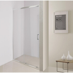 Душевая дверь BelBagno Uno 150х195 прозрачная, хром (UNO-195-BF-1-150-C-Cr)