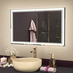 Зеркало Emmy Веста Люкс 100х80 LED подсветка, антизапотевание (250528)