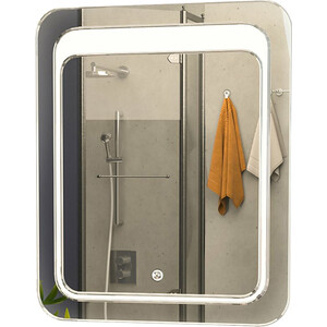 Зеркало Emmy Эрика Люкс 70х80 LED подсветка, антизапотевание (250518)