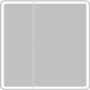 Зеркальный шкаф BelBagno Marino 80х80 с подсветкой, сенсор (SPC-MAR-800/800-2A-LED-TCH)