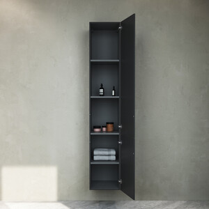 Пенал Am.Pm Gem 30х165 правый, черный матовый (M90CHR0306BM)