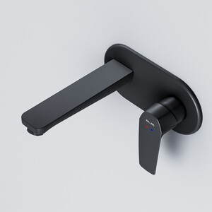 Смеситель для раковины Am.Pm Gem встраиваемый, черный (F90A72222)