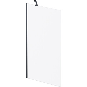 Шторка для ванны Am.Pm Gem 80х140 матовая, черный (W90BS-080-140BM)