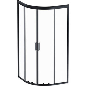Душевой уголок Am.Pm Gem 90x90 прозрачный, черный (W90G-401-090BT)